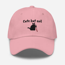 Load image into Gallery viewer, “Cute but evil” Dad hat