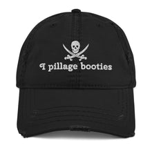 Load image into Gallery viewer, “Pirate Booty” Distressed Dad Hat