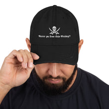 Load image into Gallery viewer, “Argh Pirate” Distressed Dad Hat