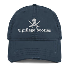 Load image into Gallery viewer, “Pirate Booty” Distressed Dad Hat