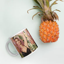 Load image into Gallery viewer, “Roses are Red” glossy pink mug