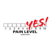 Load image into Gallery viewer, “Chronic Pain Scale” Bubble-free stickers