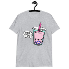 Load image into Gallery viewer, "Suck My Bobas" Bubble Tea Unisex T-Shirt
