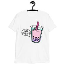 Load image into Gallery viewer, "Suck My Bobas" Bubble Tea Unisex T-Shirt
