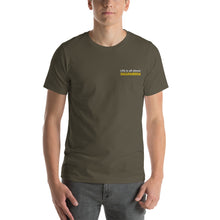 Load image into Gallery viewer, Embroidered "Perspective" Short-Sleeve Unisex T-Shirt