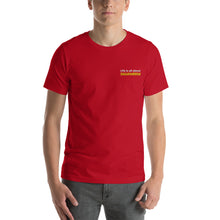 Load image into Gallery viewer, Embroidered "Perspective" Short-Sleeve Unisex T-Shirt