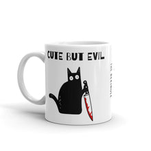 Load image into Gallery viewer, “Cute But Evil” Glossy Mug