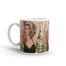 Load image into Gallery viewer, “Roses are Red” glossy pink mug