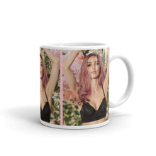 Load image into Gallery viewer, “Roses are Red” glossy pink mug